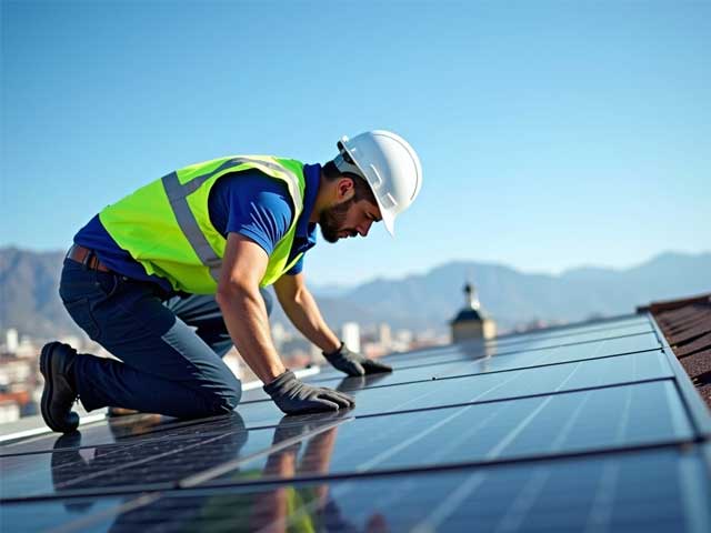 Solar-Anlage Komplettset